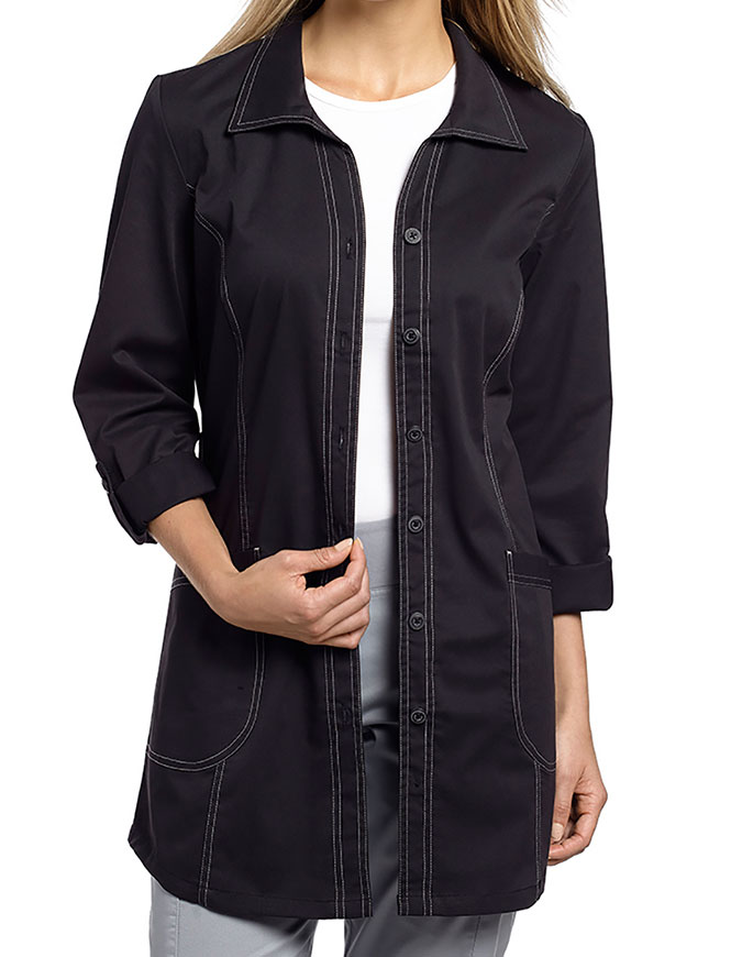 Black Lab Coats Authentic Quality Pulse Uniform