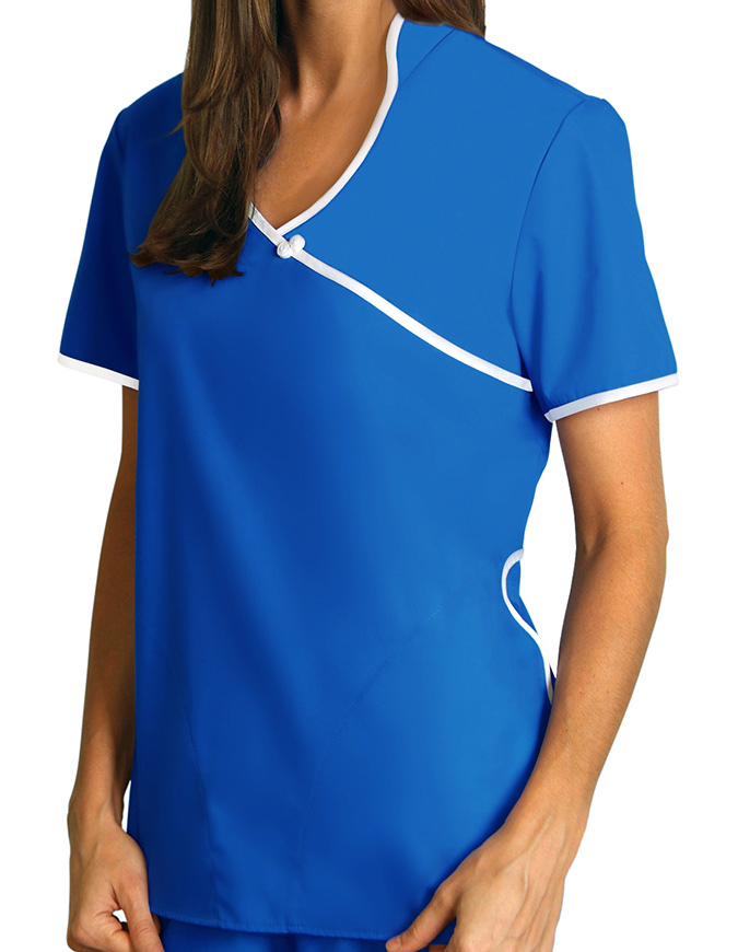 Bisexual indiana woman Asian style scrubs
