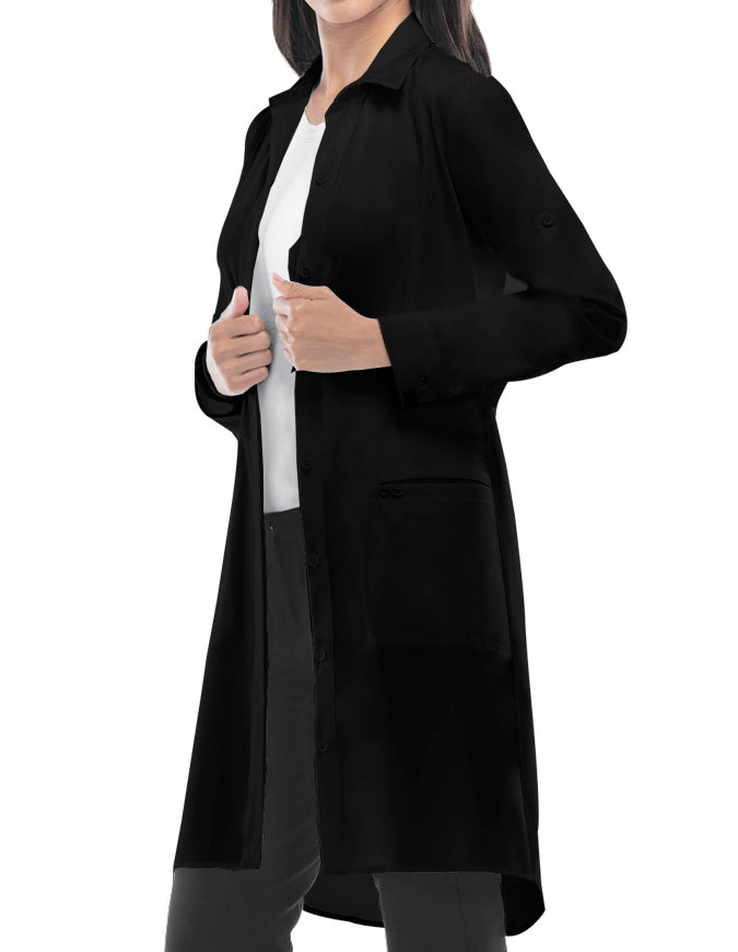 Black Lab Coats Authentic Quality Pulse Uniform