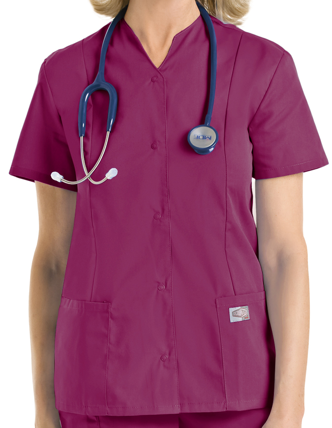 Wine Scrubs Pulse Uniform