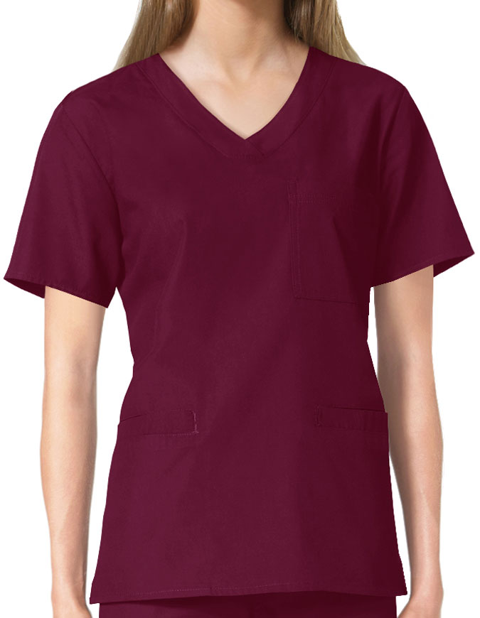 Wine Scrubs Pulse Uniform
