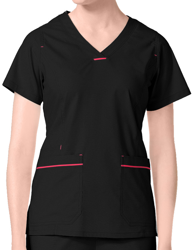 Shop Black Scrubs Comfort & Style All in One Pulse Uniform