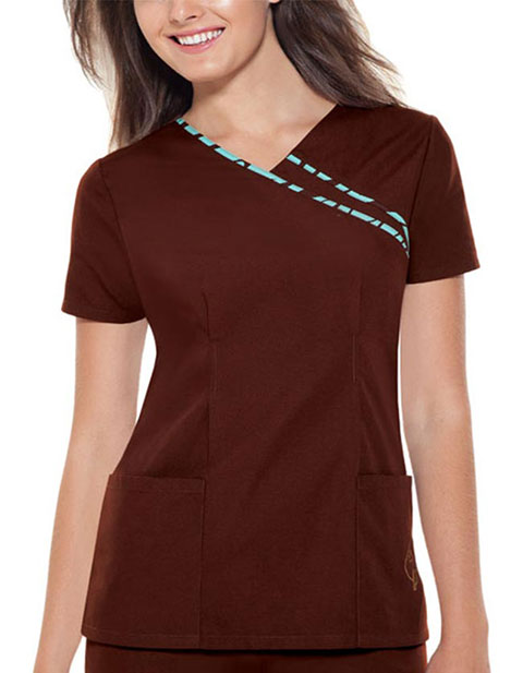Office 365 Cherokee >> Buy Baby Phat Women Brown V-Neck Nursing Scrub Top for $14.45 Office 365 Cherokee >> Buy Baby Phat Women Brown V-Neck Nursing Scrub Top for $14.45