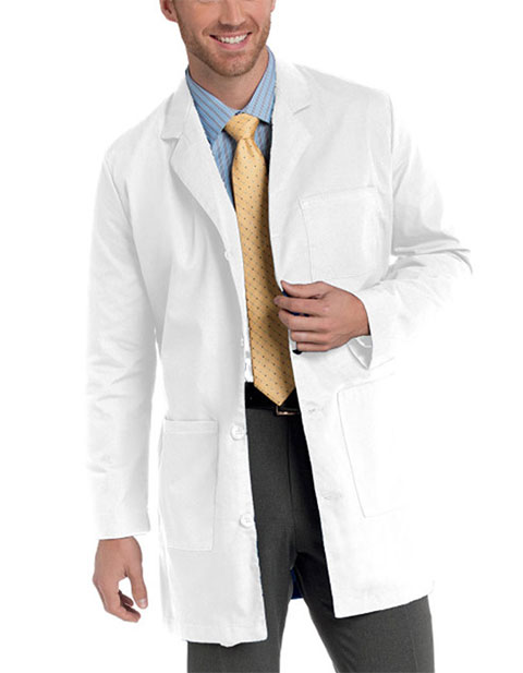 Buy Landau Mens 35 Inches Three Pocket Colored Medical Lab Coat for $19.99