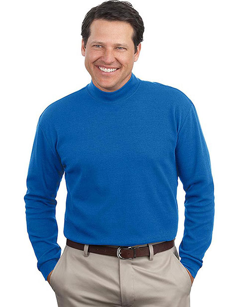 Mens fashion mock turtleneck