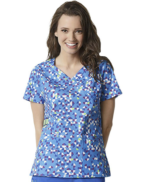Womens Print Scrub Tops Scrubs Nursing Uniforms And Medical | Rachael ... Womens Print Scrub Tops Scrubs Nursing Uniforms And Medical | Rachael ...