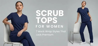 Scrub Tops for Women: 7 Mock Wrap Styles That Look Premium