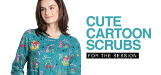 Cute Cartoon Scrubs For The Session