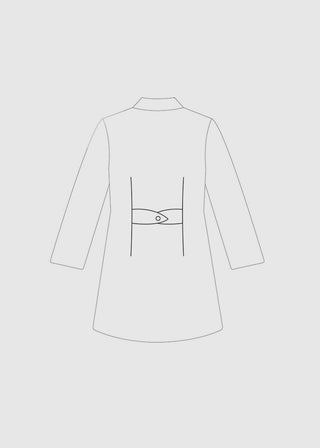 Panda Uniform Made in USA Women's 32 Inch Length Colored Labcoat