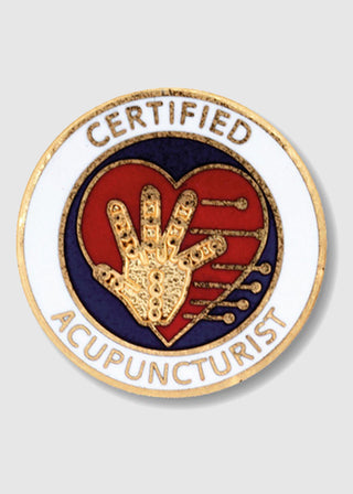 Prestige Certified Acupuncturist Pin