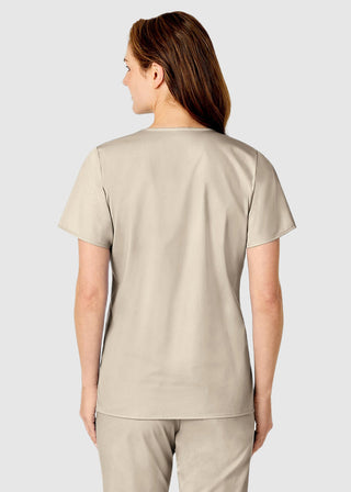 Wink Scrubs Women's Mock Wrap Nursing Scrub Top