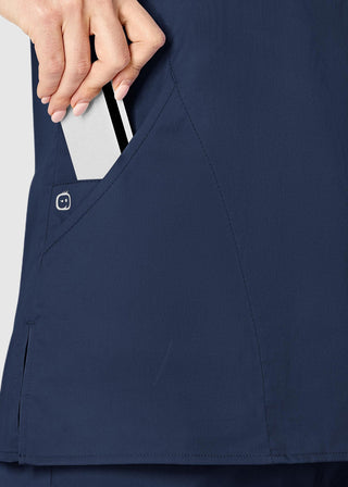 Wink Scrubs Women's Mock Wrap Nursing Scrub Top