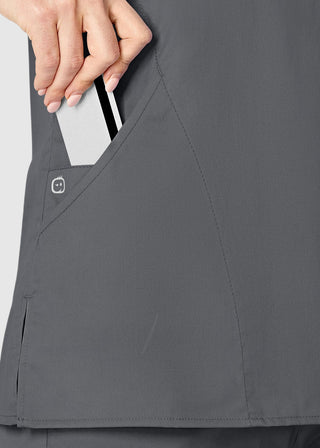 Wink Scrubs Women's Mock Wrap Nursing Scrub Top