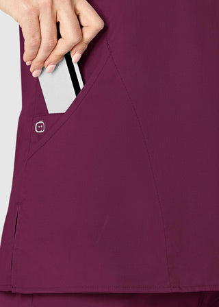 Wink Scrubs Women's Mock Wrap Nursing Scrub Top