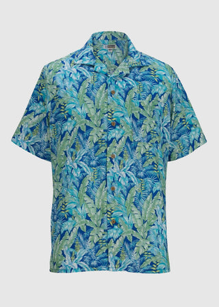 Edwards Tropical Leaf Camp Shirt