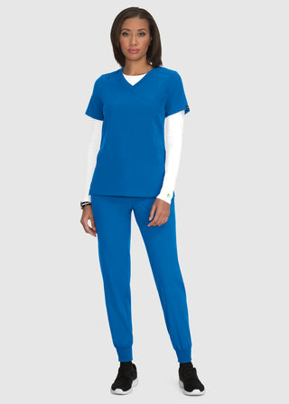 Koi Planet Women's Longevity Scrub Top