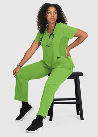 Koi Planet Women's Longevity Scrub Top