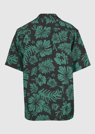 Edwards Hibiscus 2-color camp shirt