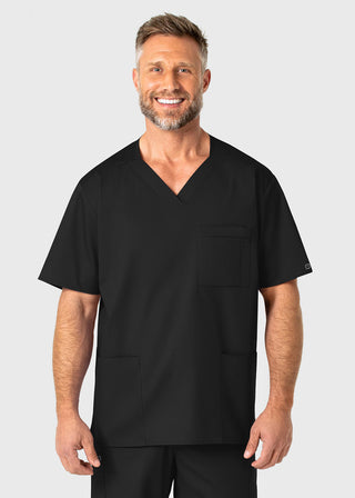 Wink Scrubs WonderWORK Men's V-Neck Top