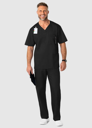 Wink Scrubs WonderWORK Men's V-Neck Top