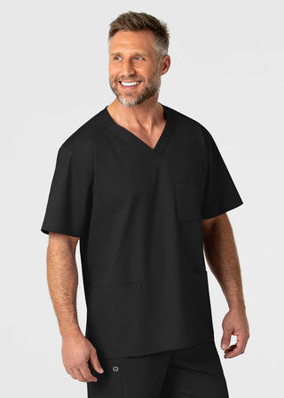 Wink Scrubs WonderWORK Men's V-Neck Top