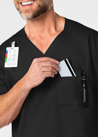 Wink Scrubs WonderWORK Men's V-Neck Top