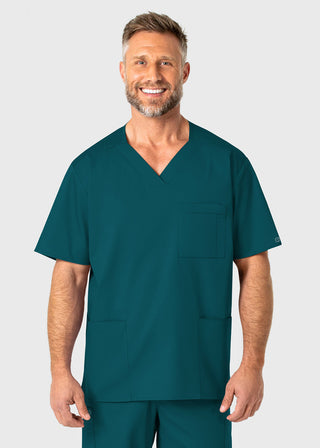 Wink Scrubs WonderWORK Men's V-Neck Top