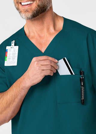 Wink Scrubs WonderWORK Men's V-Neck Top