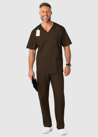 Wink Scrubs WonderWORK Men's V-Neck Top