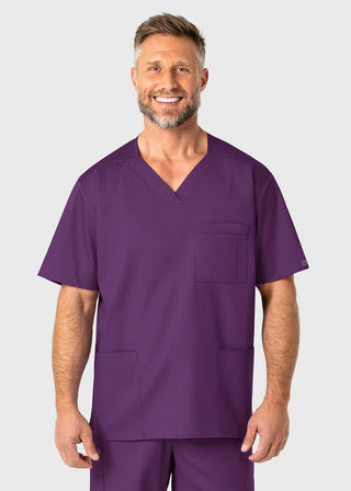 Wink Scrubs WonderWORK Men's V-Neck Top