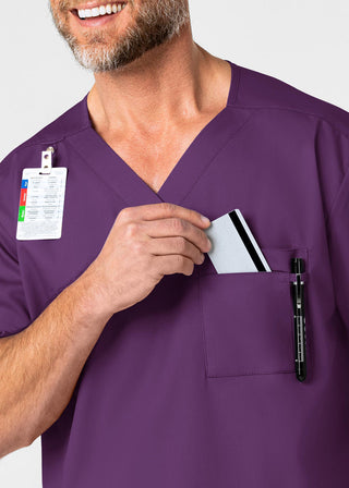 Wink Scrubs WonderWORK Men's V-Neck Top