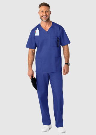 Wink Scrubs WonderWORK Men's V-Neck Top