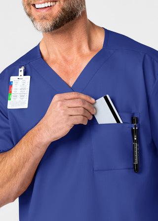 Wink Scrubs WonderWORK Men's V-Neck Top