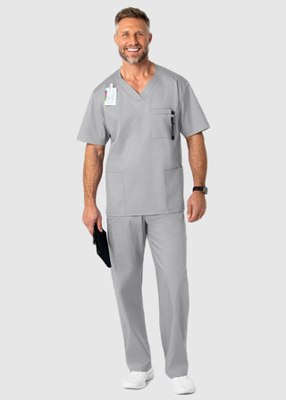 Wink Scrubs WonderWORK Men's V-Neck Top