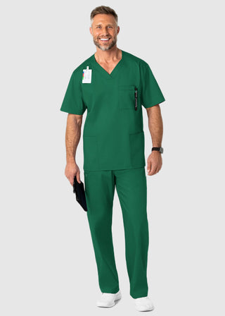 Wink Scrubs WonderWORK Men's V-Neck Top