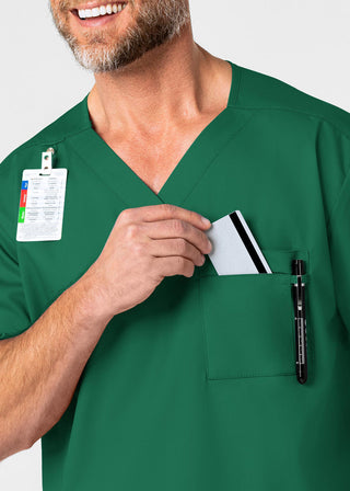 Wink Scrubs WonderWORK Men's V-Neck Top