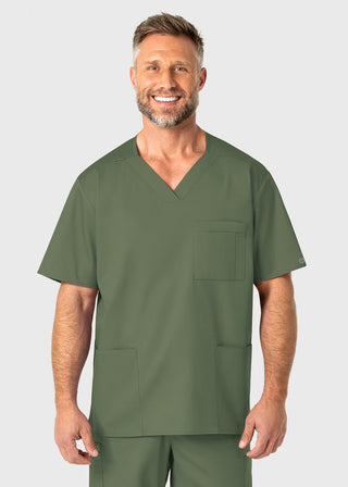 Wink Scrubs WonderWORK Men's V-Neck Top