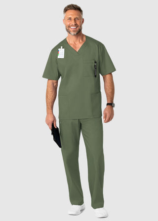 Wink Scrubs WonderWORK Men's V-Neck Top