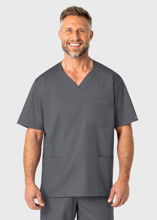 Wink Scrubs WonderWORK Men's V-Neck Top