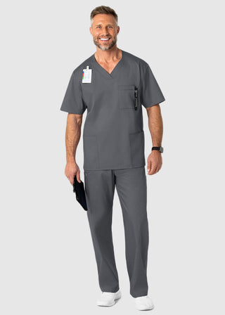 Wink Scrubs WonderWORK Men's V-Neck Top