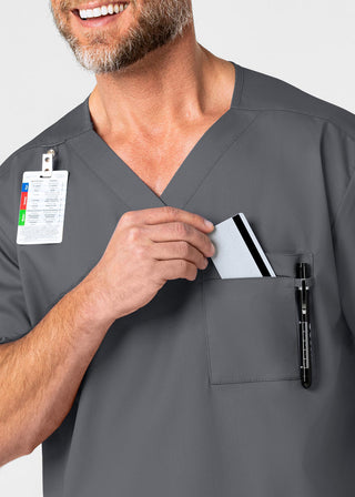 Wink Scrubs WonderWORK Men's V-Neck Top