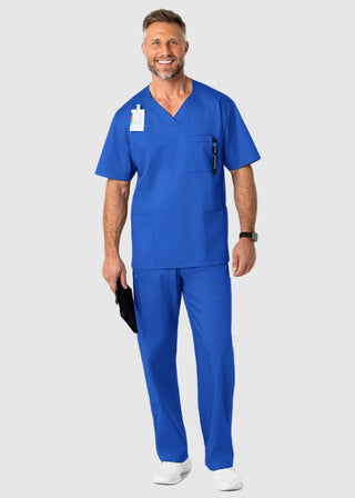 Wink Scrubs WonderWORK Men's V-Neck Top