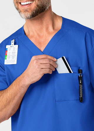 Wink Scrubs WonderWORK Men's V-Neck Top