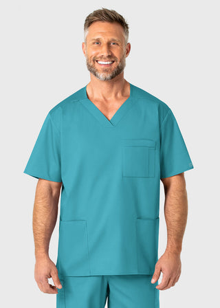 Wink Scrubs WonderWORK Men's V-Neck Top