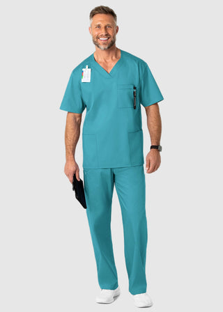 Wink Scrubs WonderWORK Men's V-Neck Top