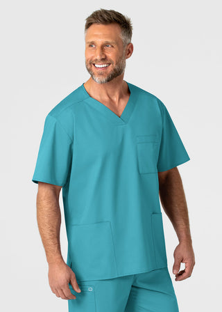 Wink Scrubs WonderWORK Men's V-Neck Top