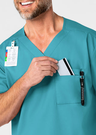 Wink Scrubs WonderWORK Men's V-Neck Top