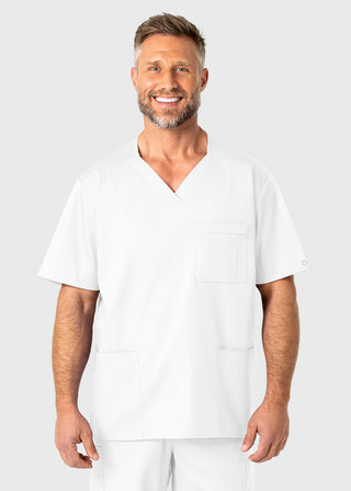 Wink Scrubs WonderWORK Men's V-Neck Top