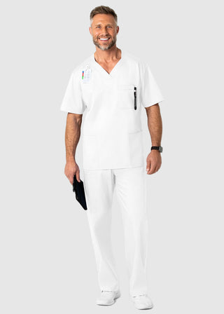 Wink Scrubs WonderWORK Men's V-Neck Top