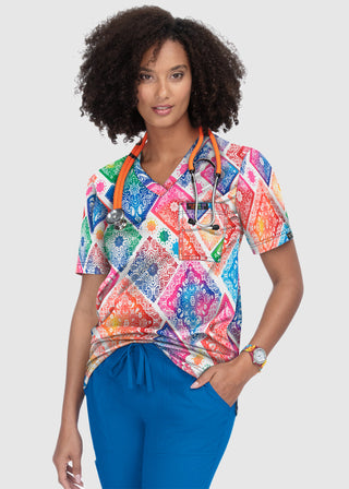 Koi Pride Peace and Happiness Stretch Print